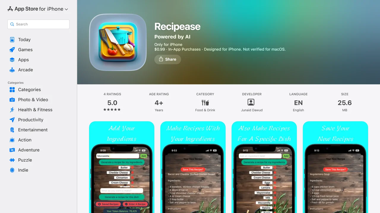 Recipease