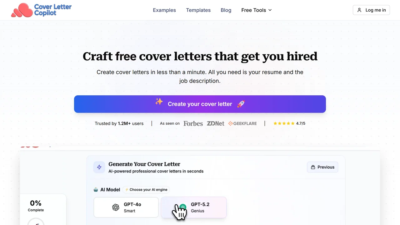 Cover Letter Copilot