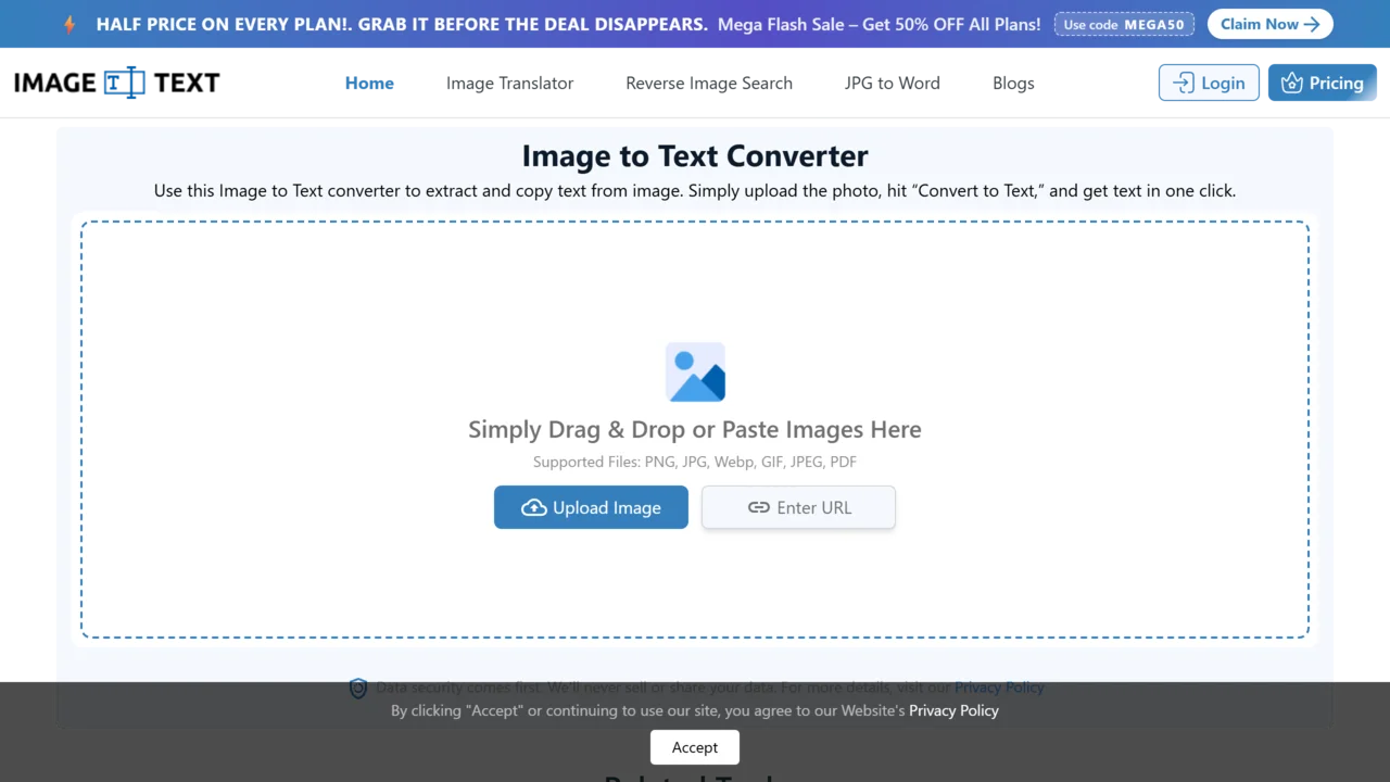 Image to Text Converter