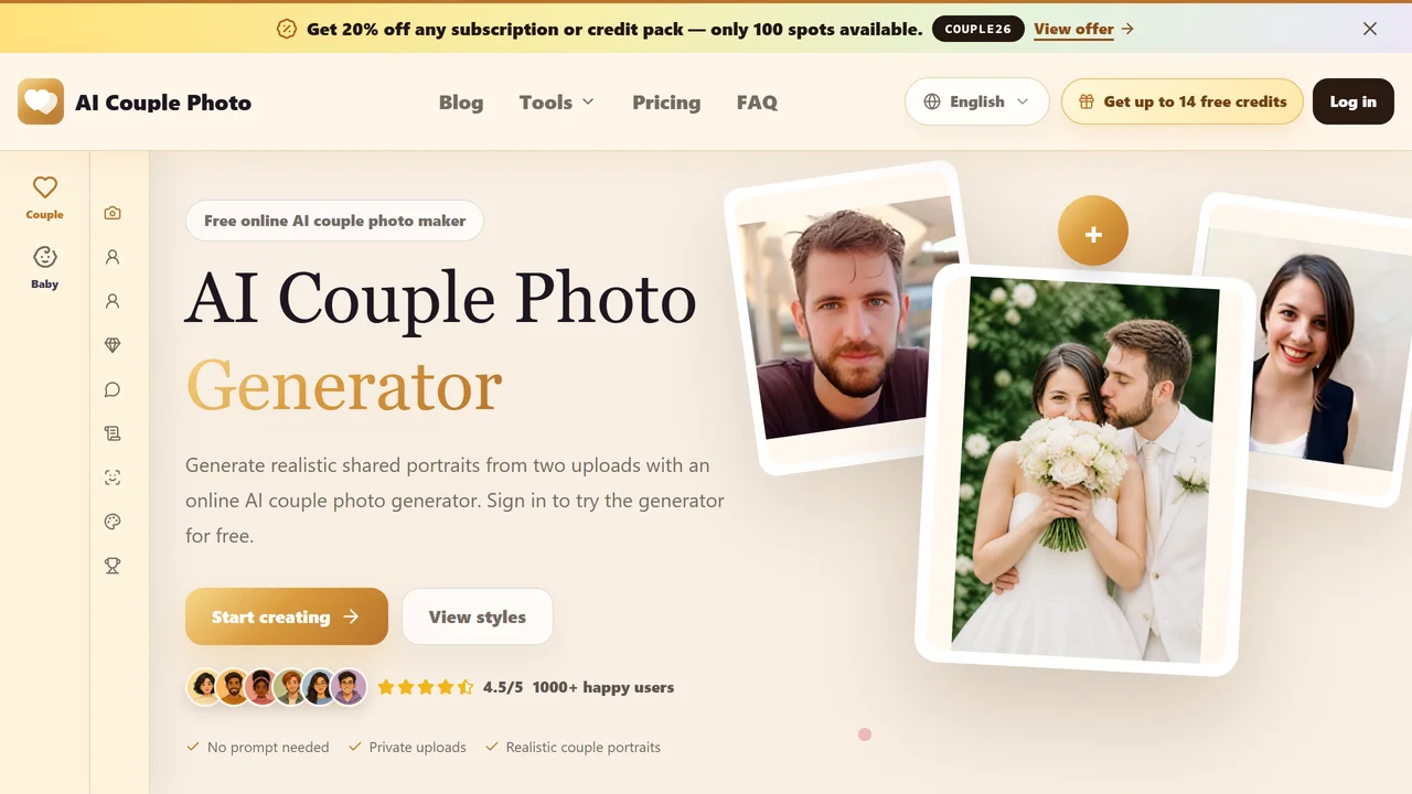 AI Couple Photo Generator