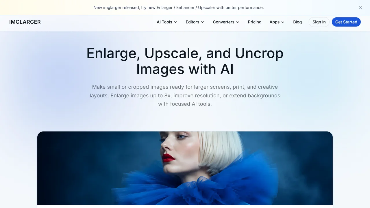 AI Image Enlarger