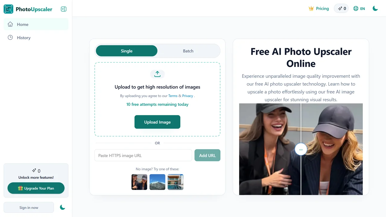 Photoupscaler AI