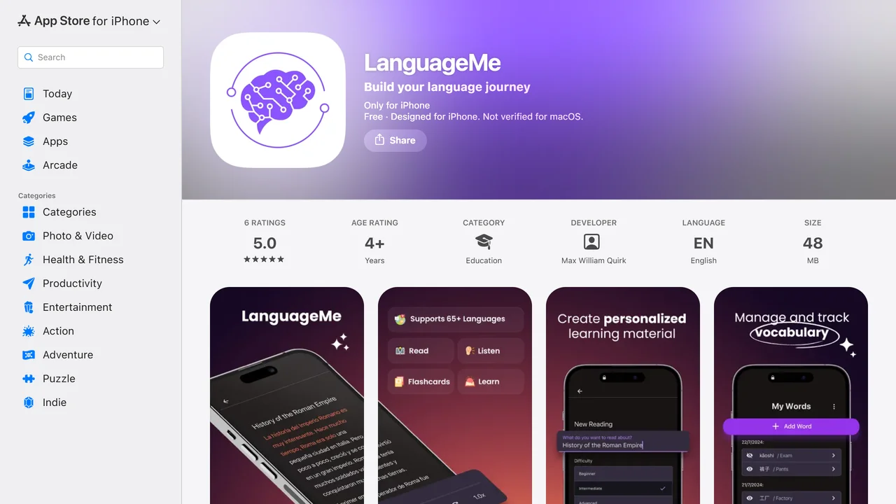 LanguageMe AI