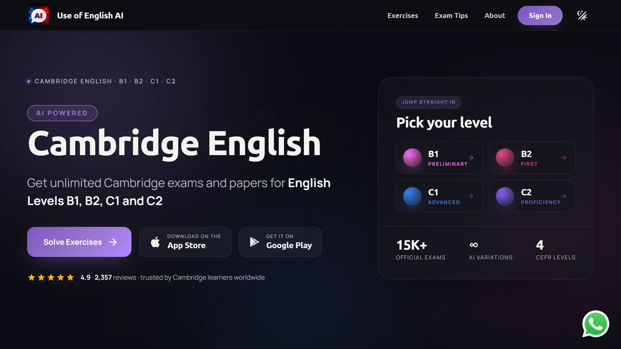 Use of English AI