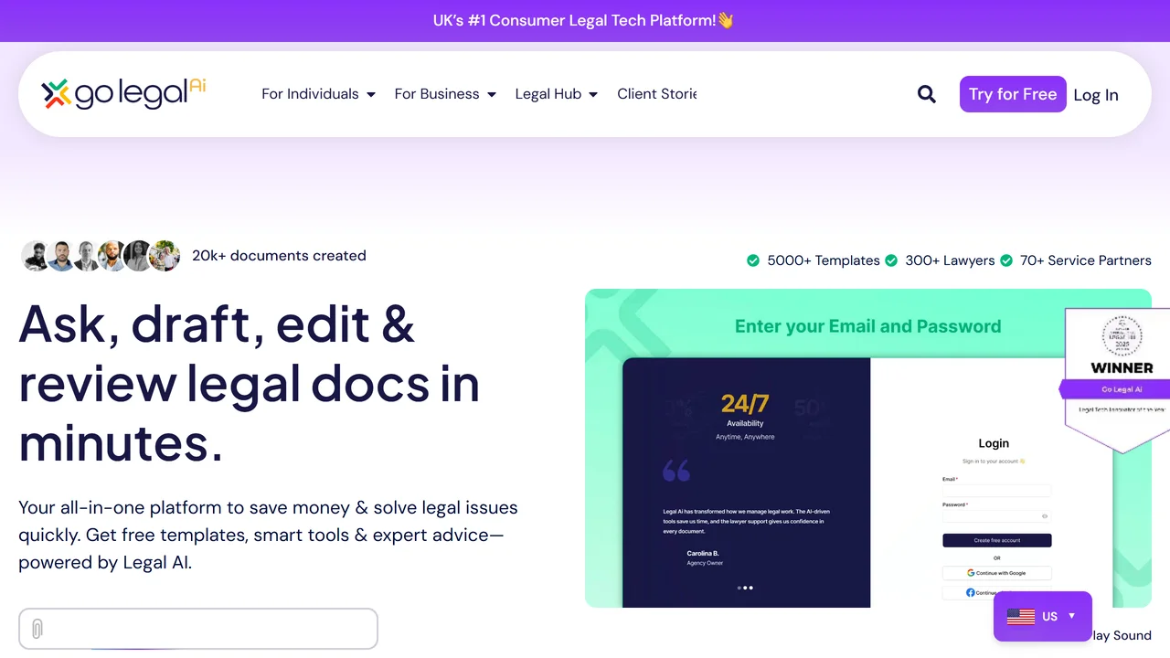 Go Legal AI