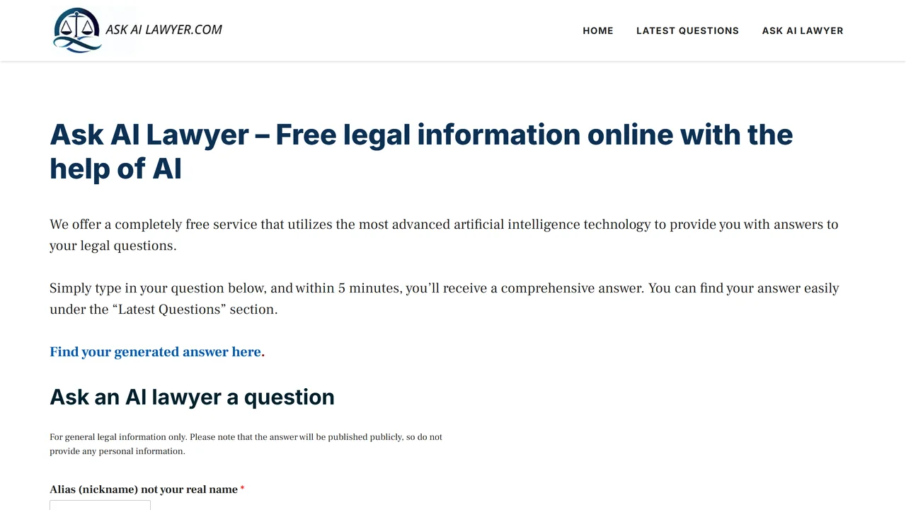 Ask AI Lawyer
