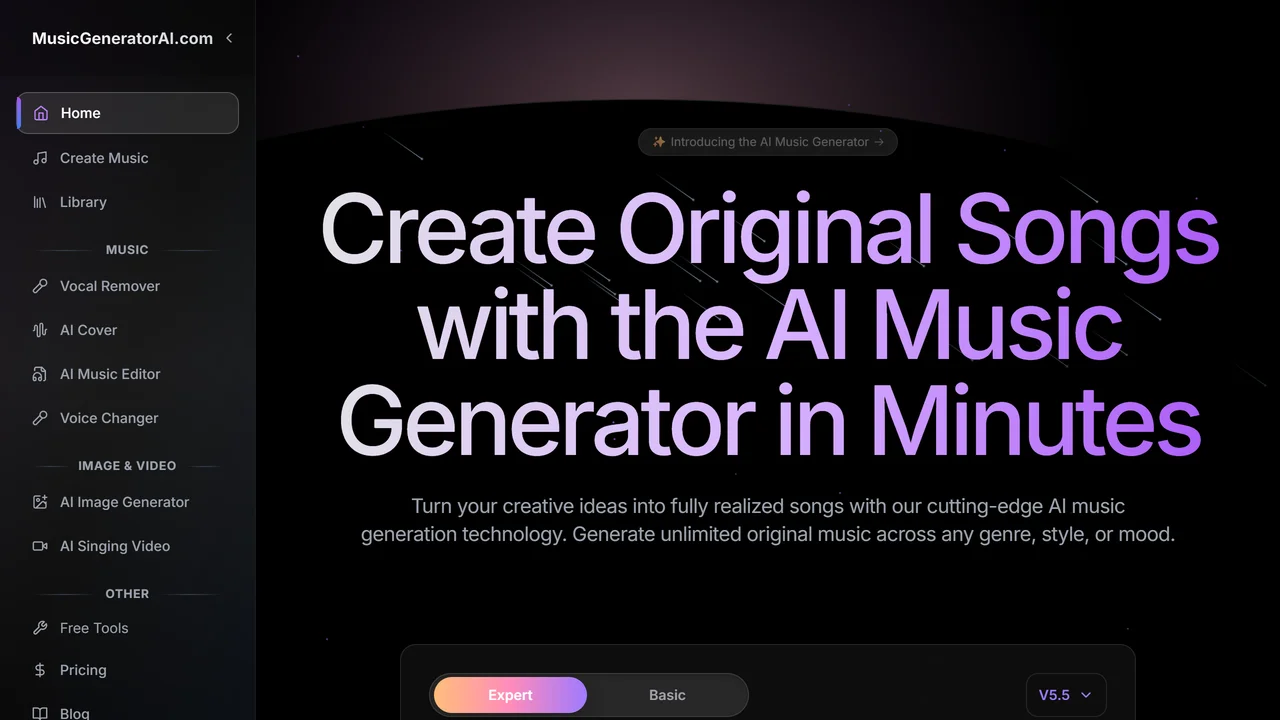 AI Music & Song Generator