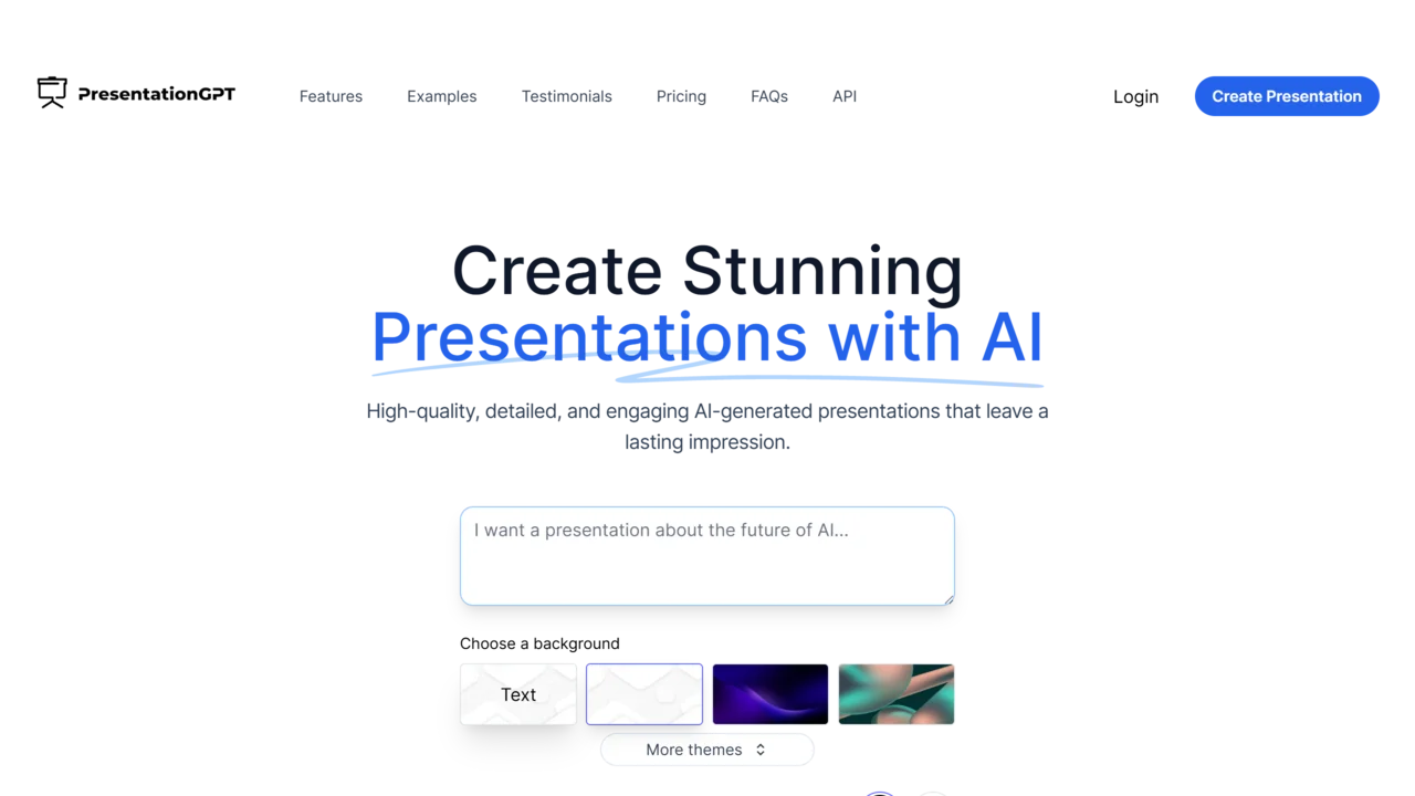 PresentationGPT