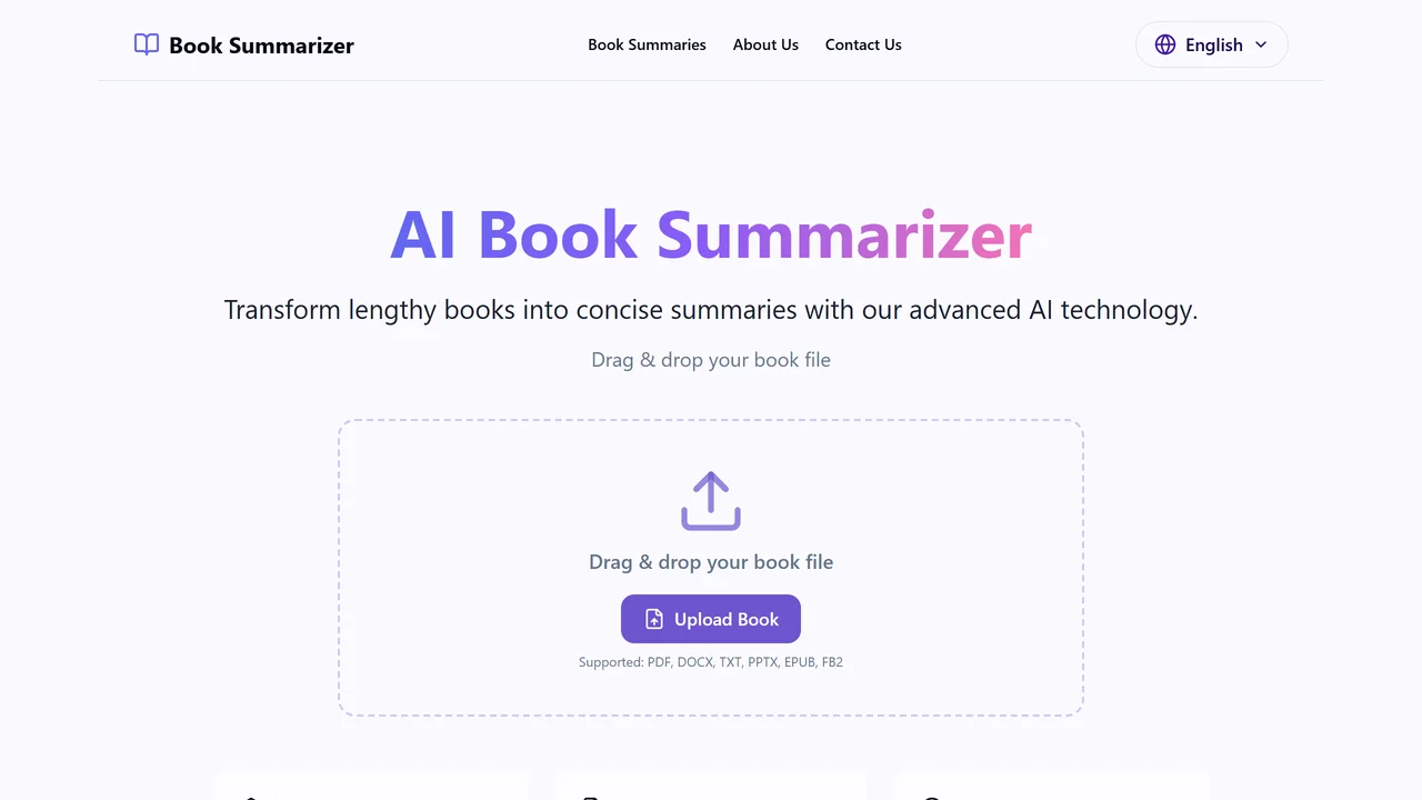 AI Book Summarizer