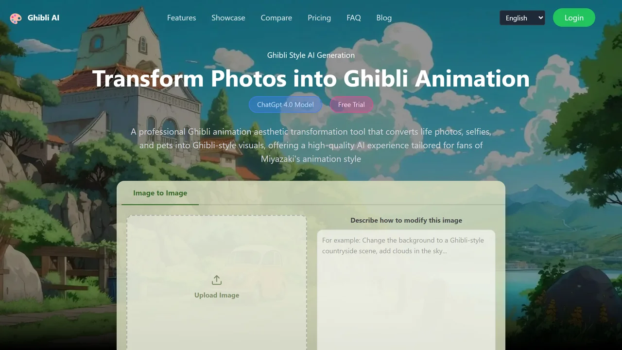 Ghibli magic maker