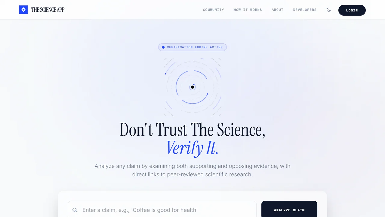 The Science App