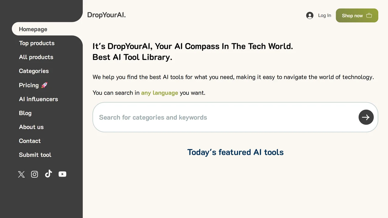 Drop Your AI