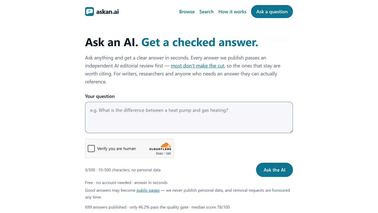 Ask an AI