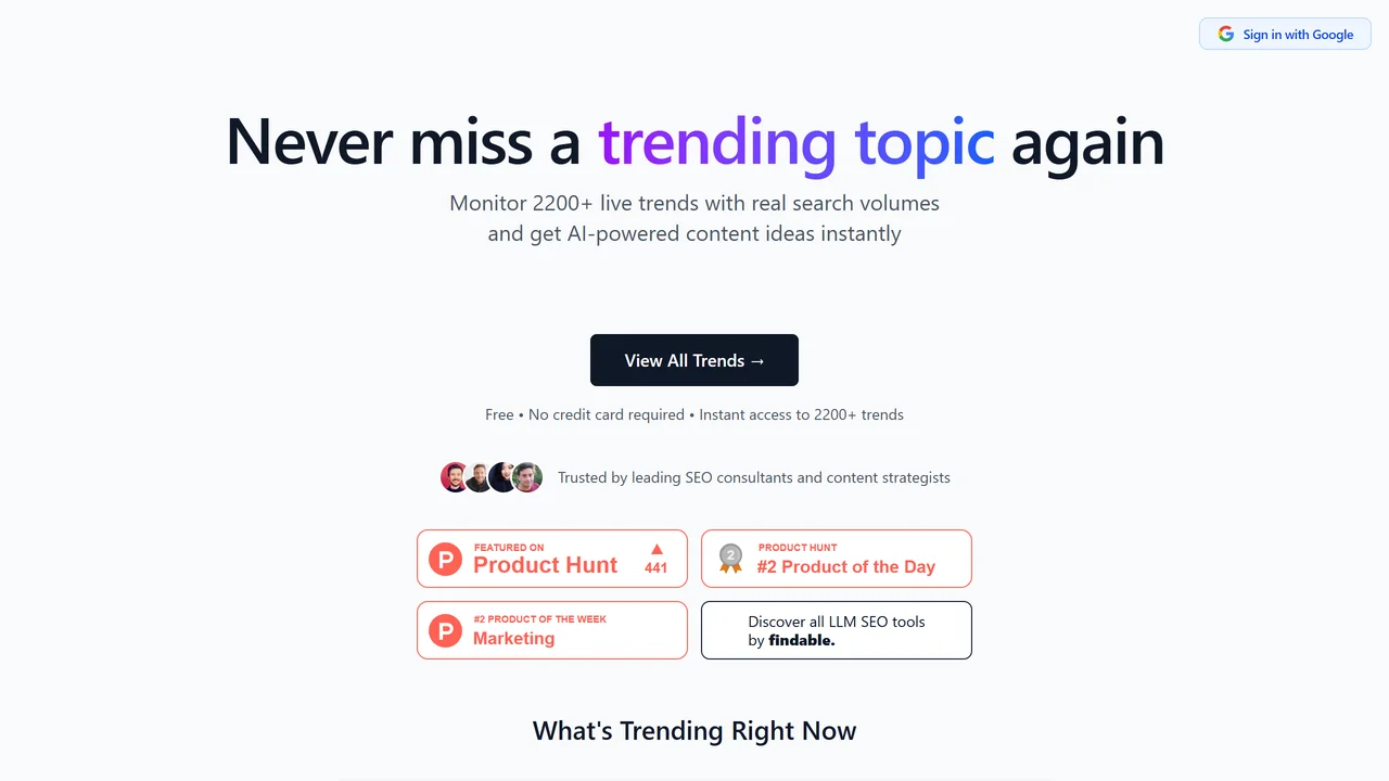 Google Trends Monitor