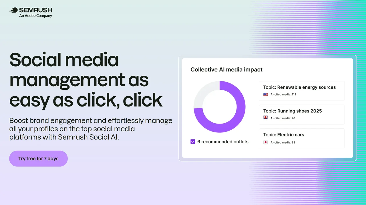 Semrush Social AI
