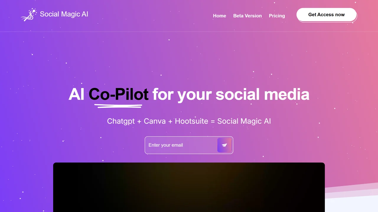 Social Magic AI