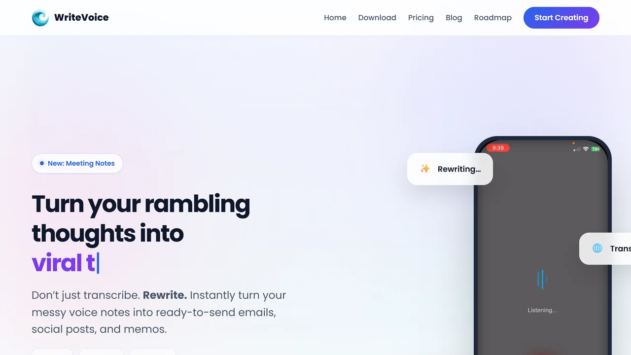 WriteVoice