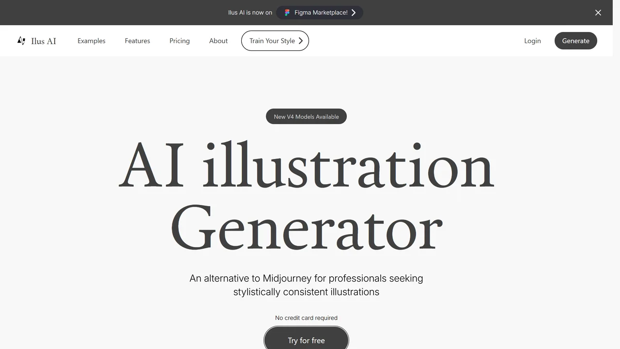 Ilus AI Illustration Generator