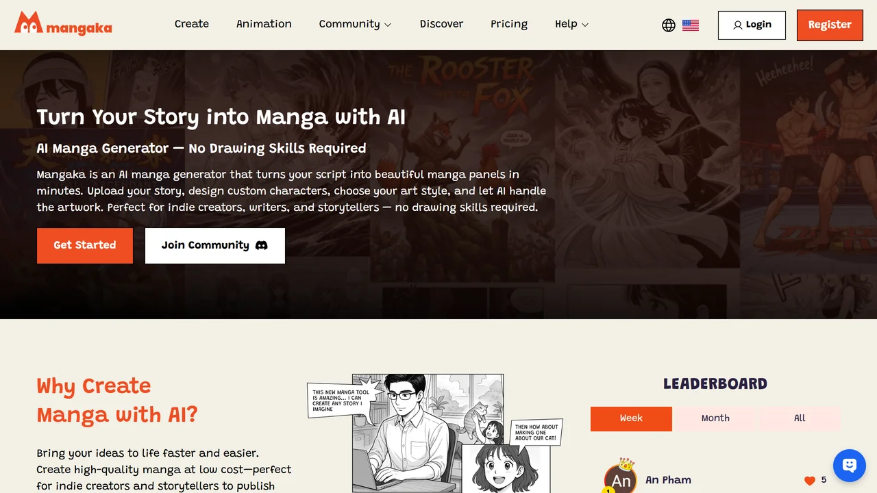 Mangaka.app