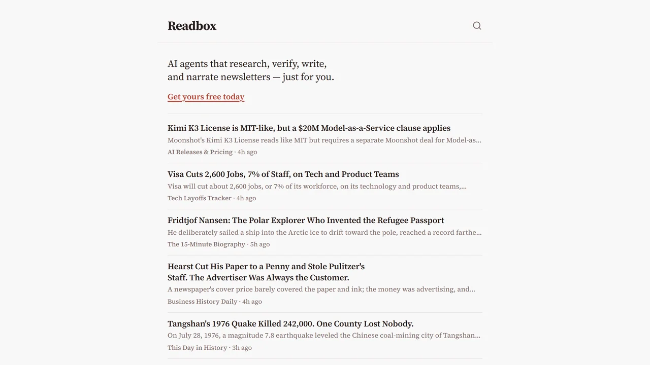 Readbox
