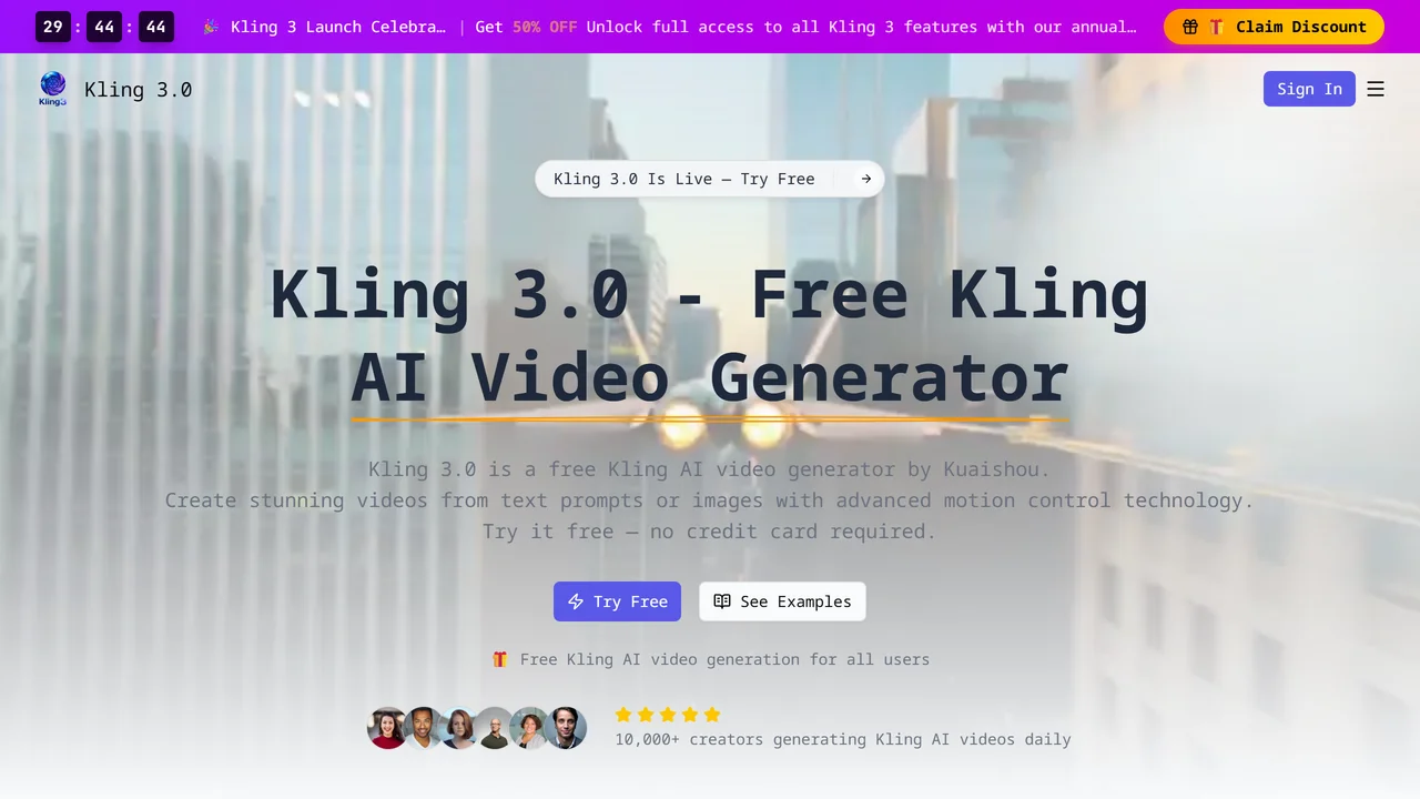 Kling 3.0