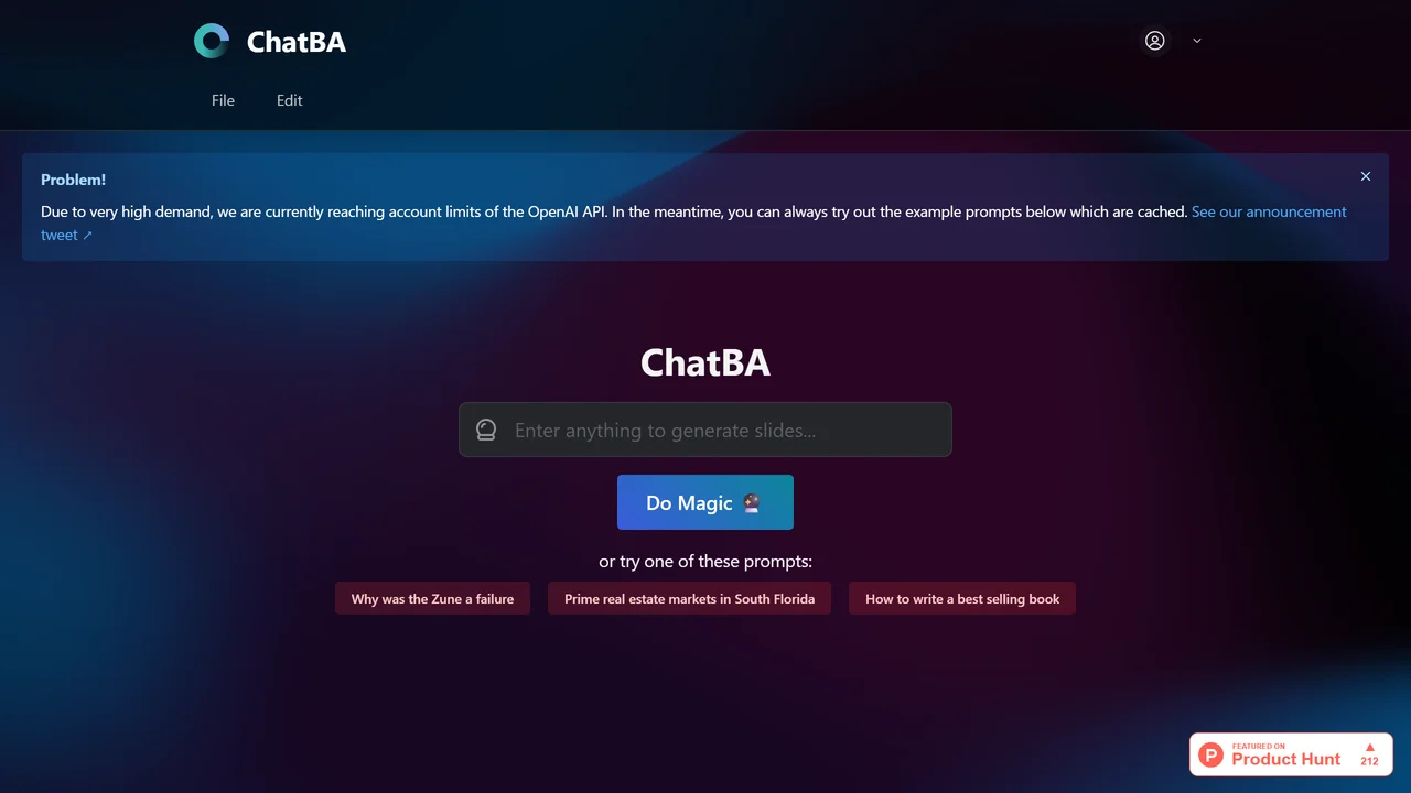 ChatBA