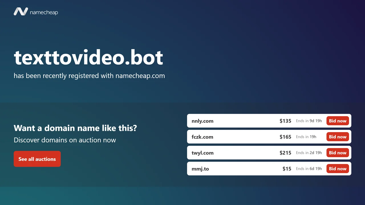 TextToVideo.Bot