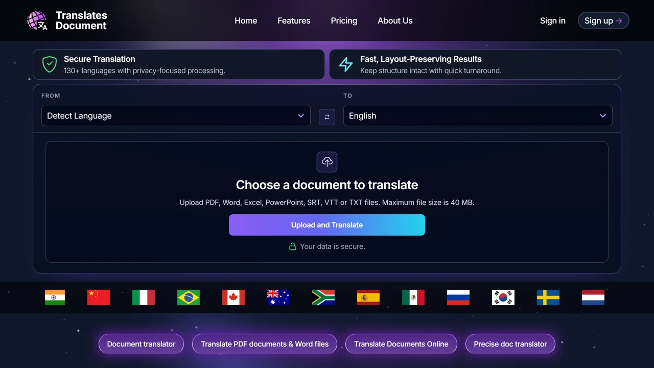 TranslatesDocument