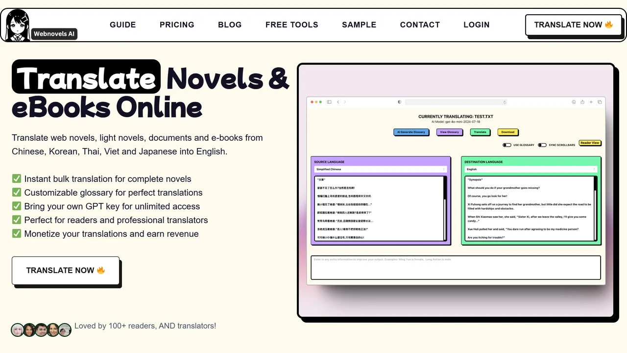 Webnovels AI
