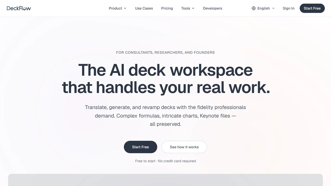 DeckFlow PPT Translator
