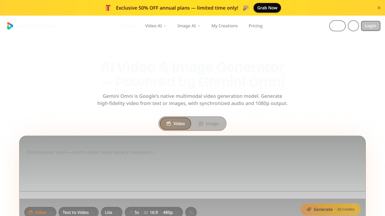 GeminiOmni.studio
