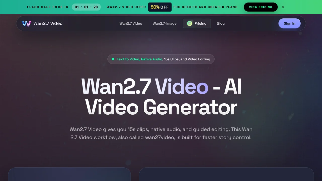 Wan2.7 Video