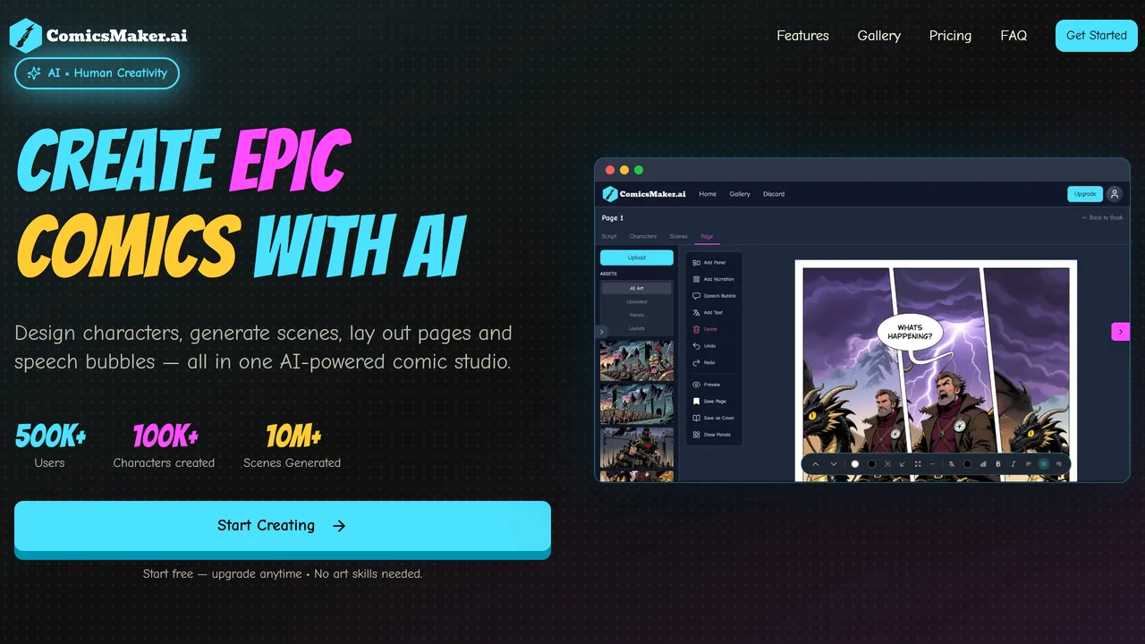 ComicsMaker.ai