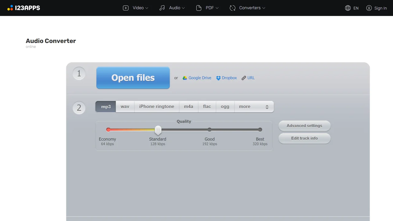 Online Audio Converter