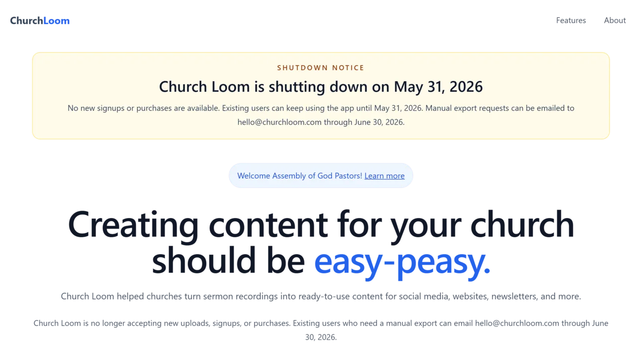 Church Loom