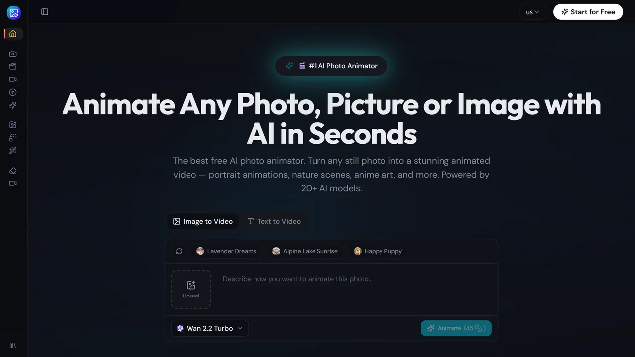 AnimatePhoto.io