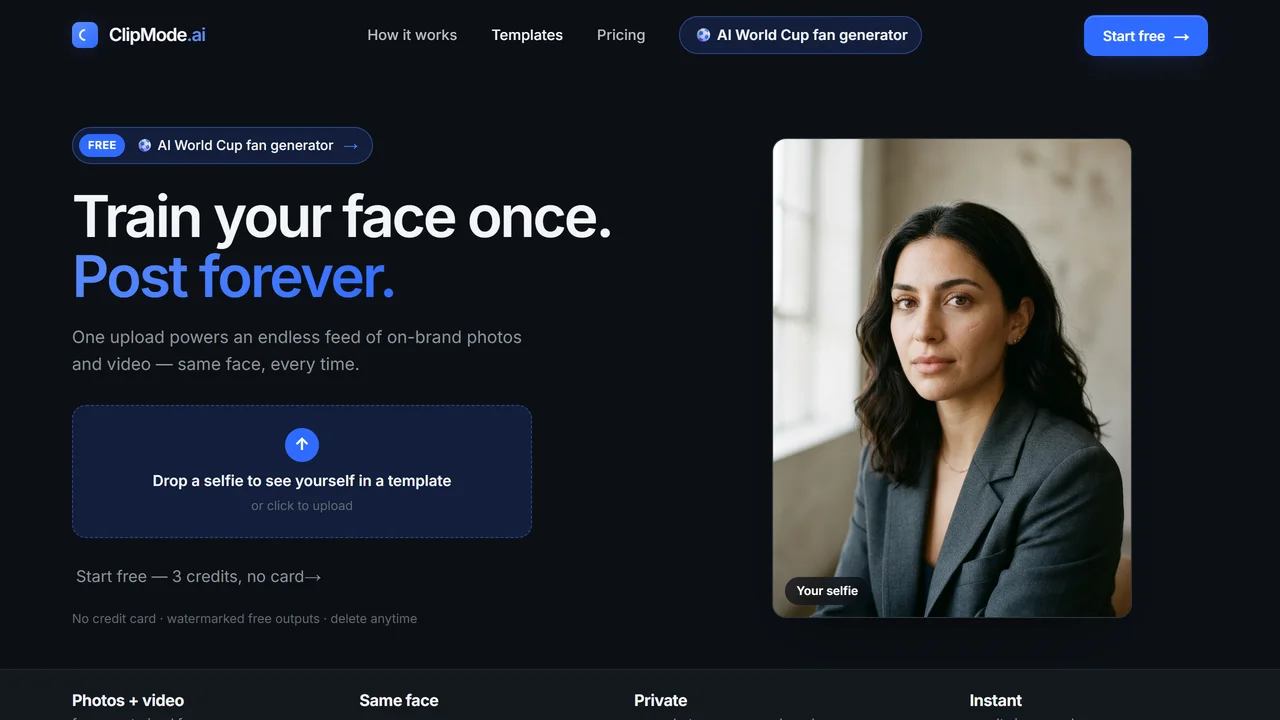 World Cup AI Photo Generator