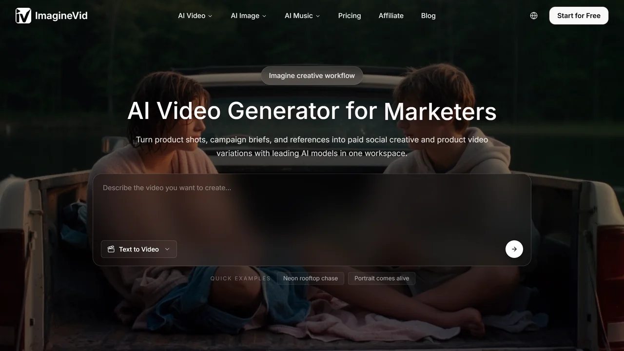 ImagineVid AI