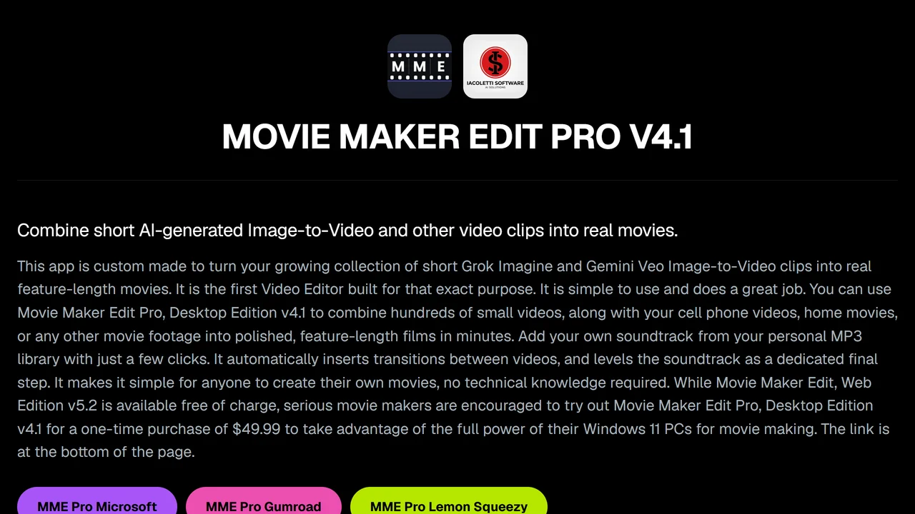 Movie Maker Create