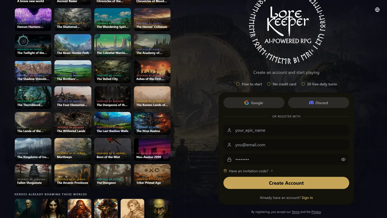 LoreKeeper