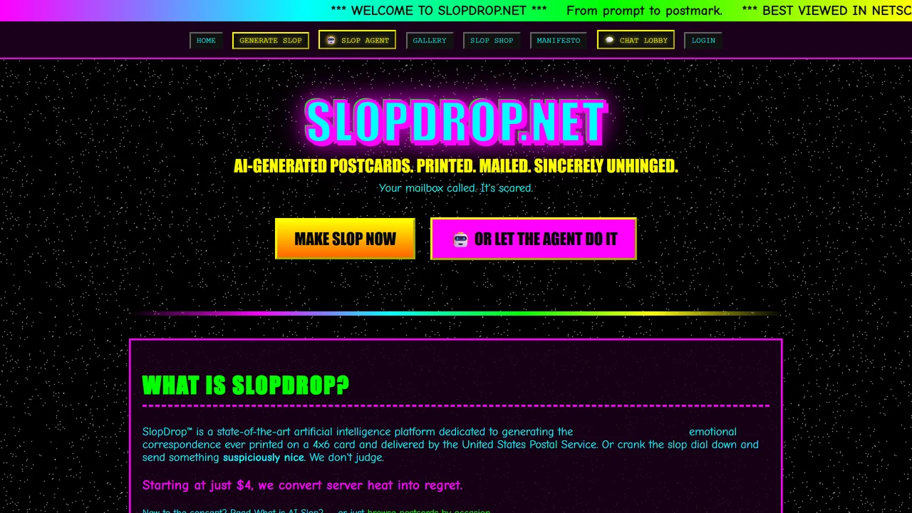 SLOPDROP.NET