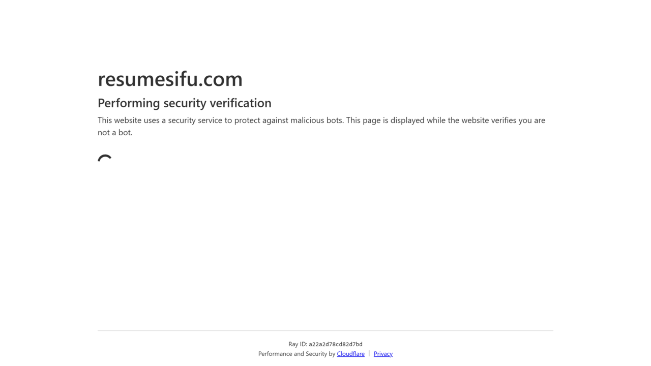 ResumeSifu