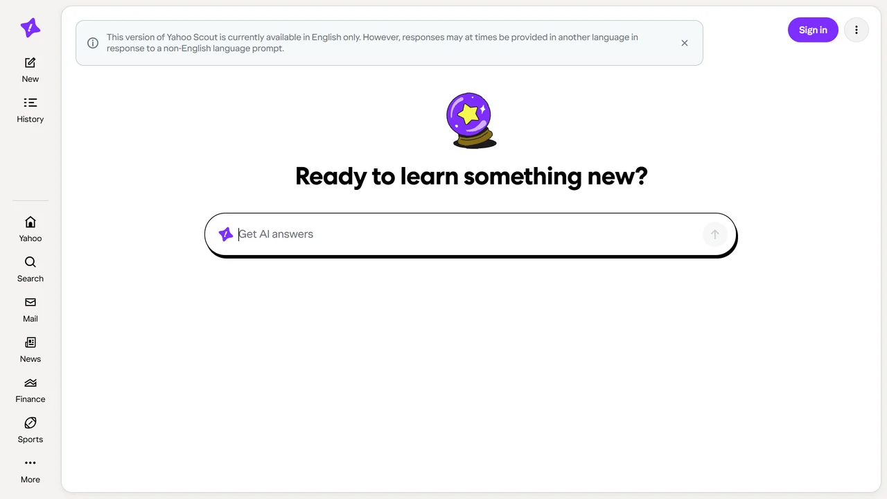 Yahoo Scout