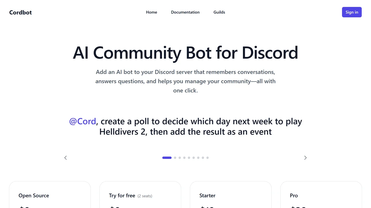 Cordbot