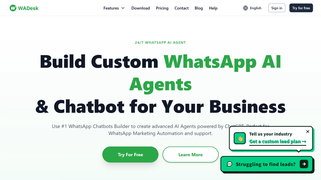 WhatsApp Chatbot