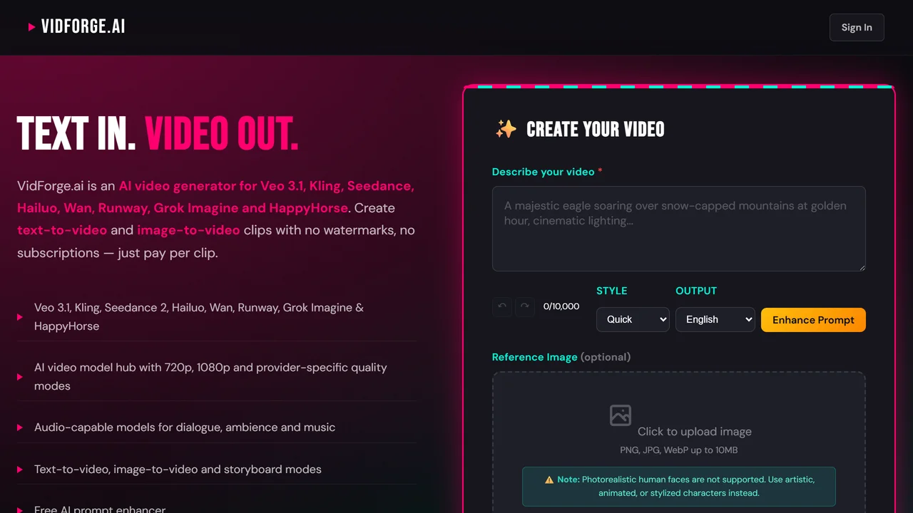 VidForge.ai