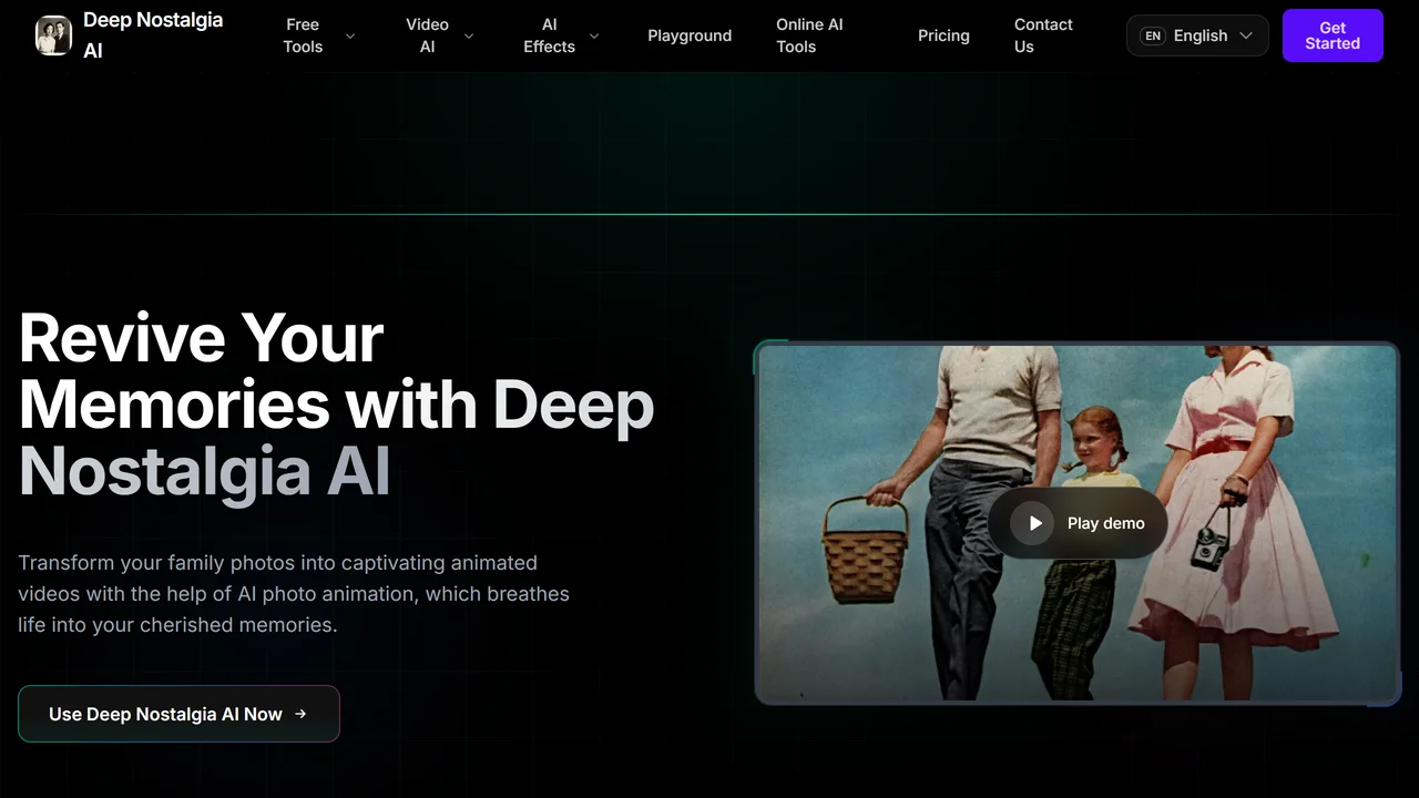 Deep Nostalgia AI