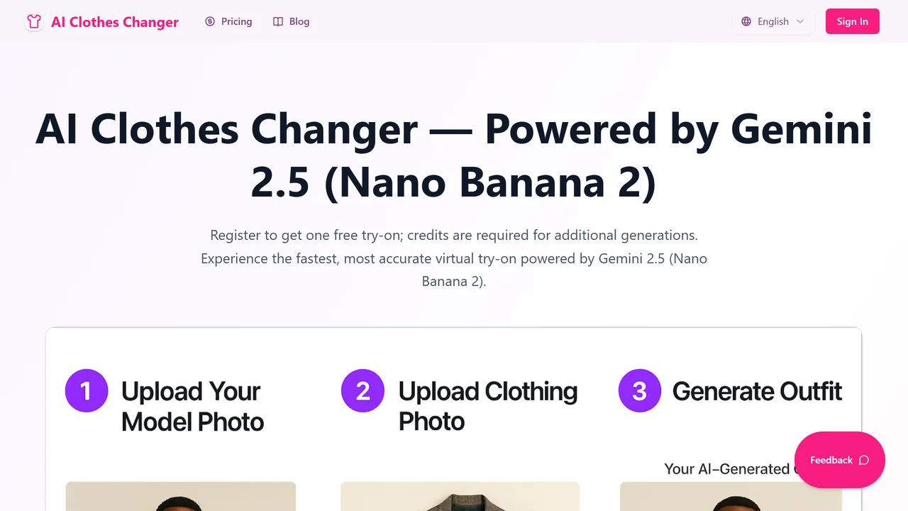 AI Clothes Changer
