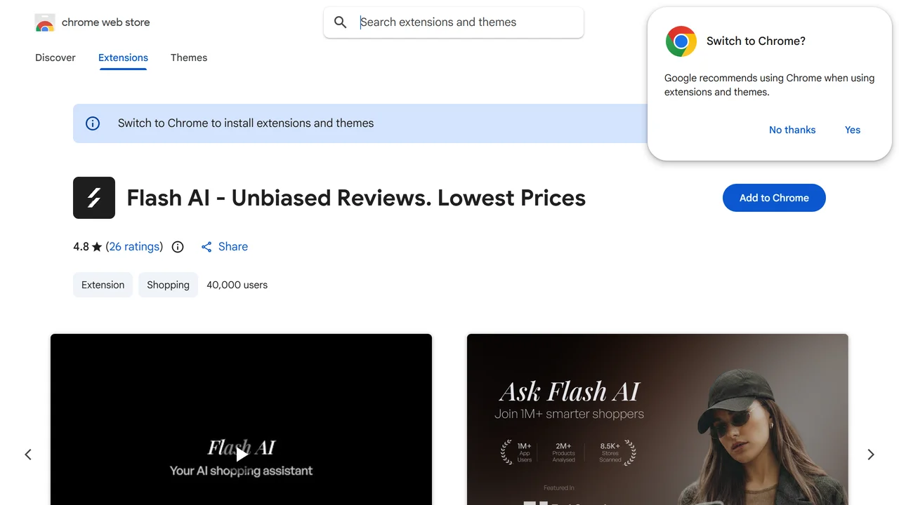 Flash AI - Unbiased Reviews. Lowest Prices