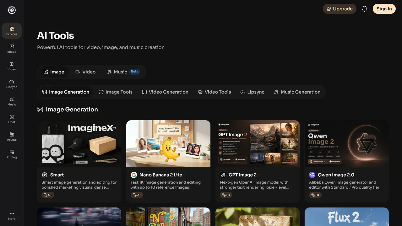 ImagineX | Image to Video